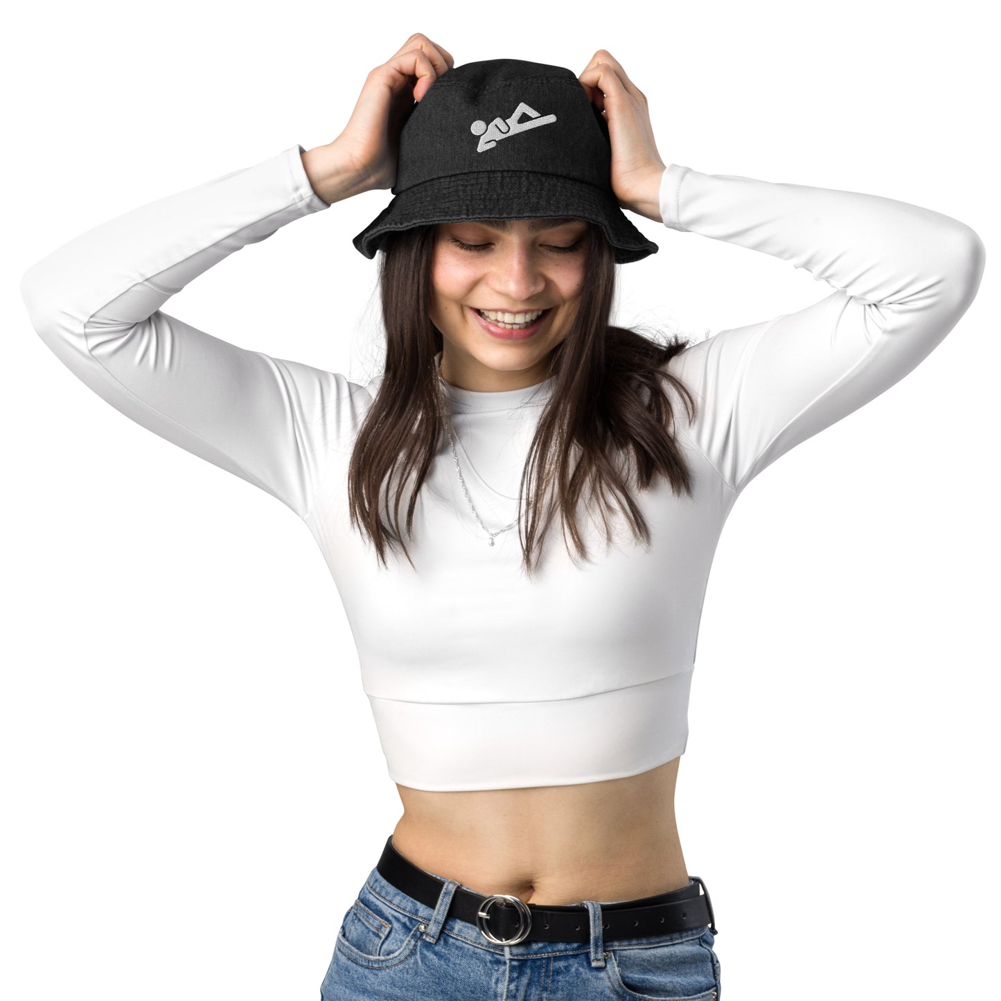 "SMANKIN" DENIM BUCKET HAT