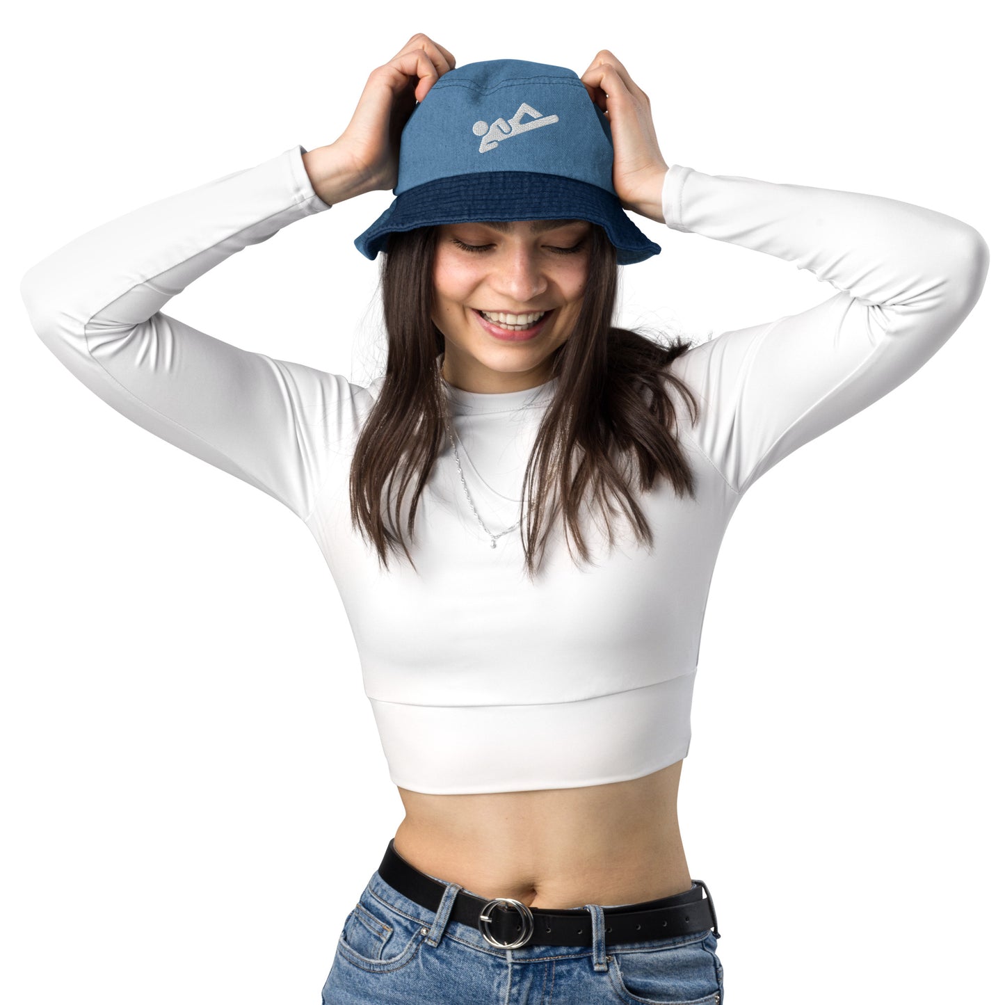 "SMANKIN" DENIM BUCKET HAT